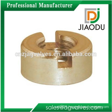 High quality forged m8 4 5 6 threaded copper high pressure nut brass lead free knurled brass slotted insert nut